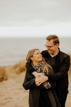 Forlovelsesbilleder Nordsjælland af Bryllupsfotograf Louise Landgren